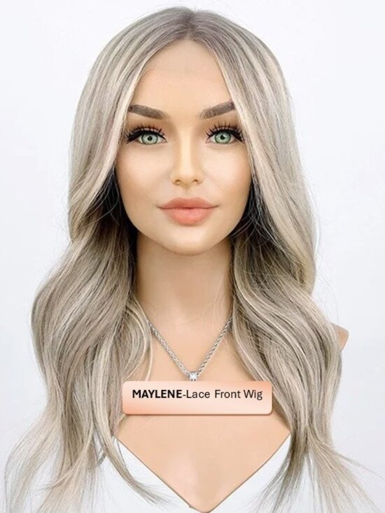 UniWigs Other - Maylene- Blonde Balayage Remy: Human Hair Lace Front Wig- 18"- S/M Cap Size- OBO